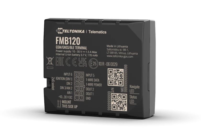 Teltonika Leasingrückläufer GPS Box FMB120 leichte Gebrauchsspuren