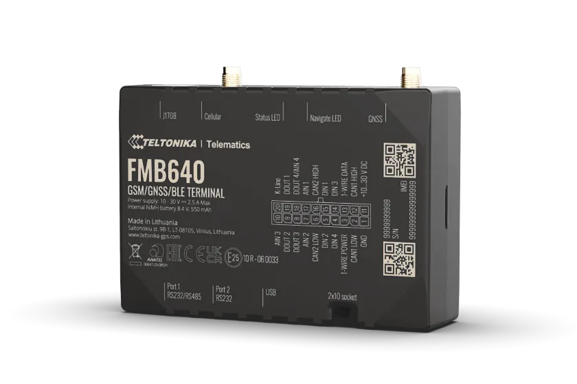 Teltonika Leasingrückläufer GPS Box FMB 640 ohne Gebrauchsspuren