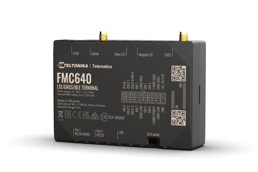 Teltonika Leasingrückläufer GPS Box FMC 640 ohne Gebrauchsspuren